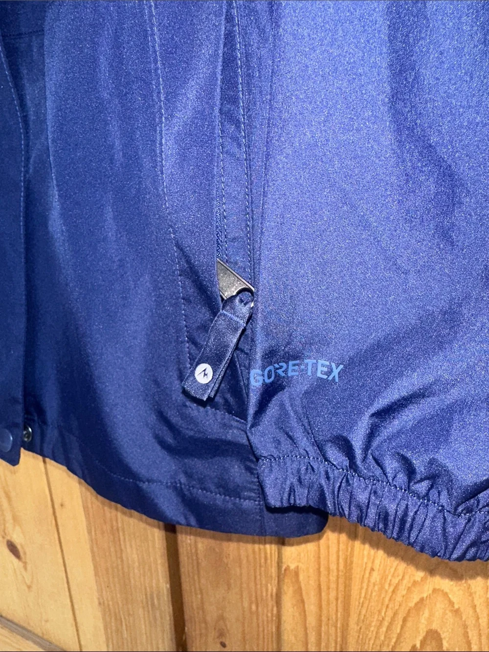 Marmot Kids Blue Waterproof Rain Jacket with Hood